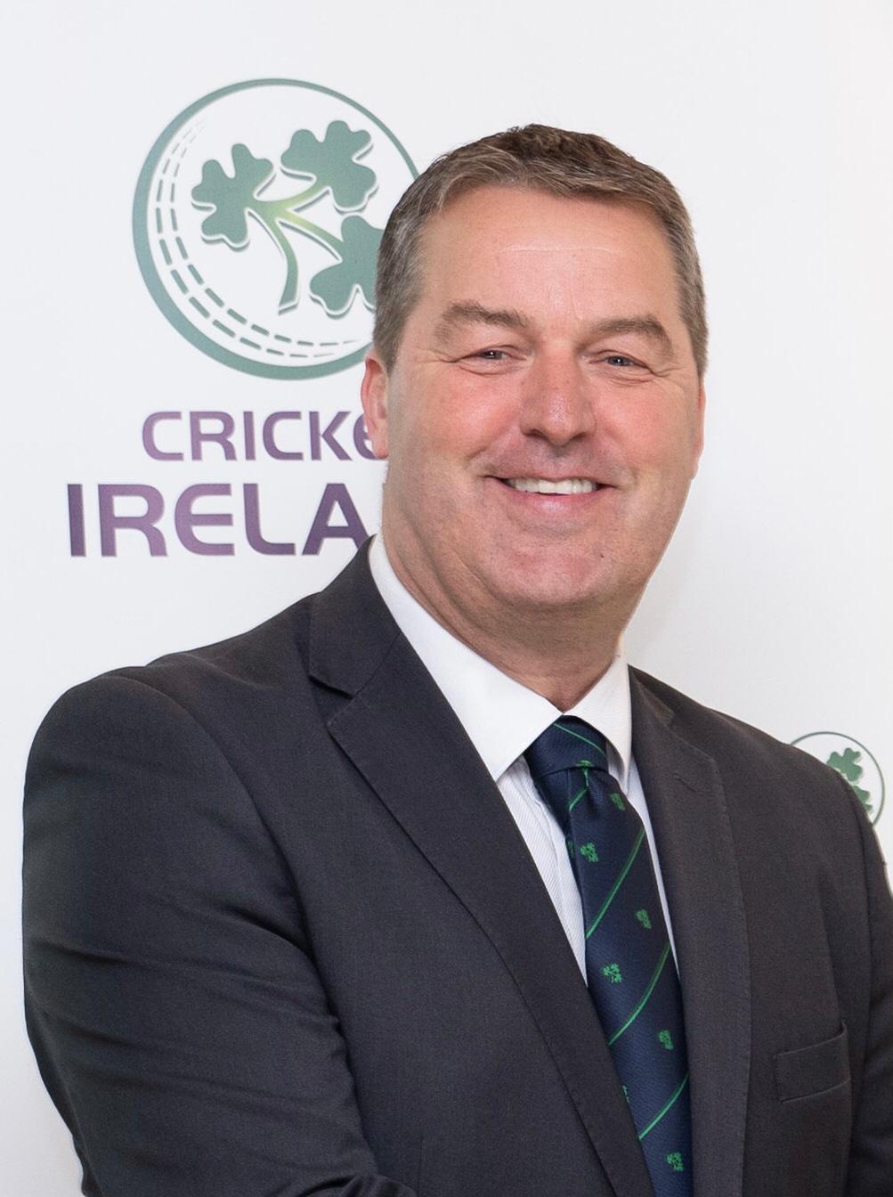 Cricket Ireland Chair, Brian MacNeice 